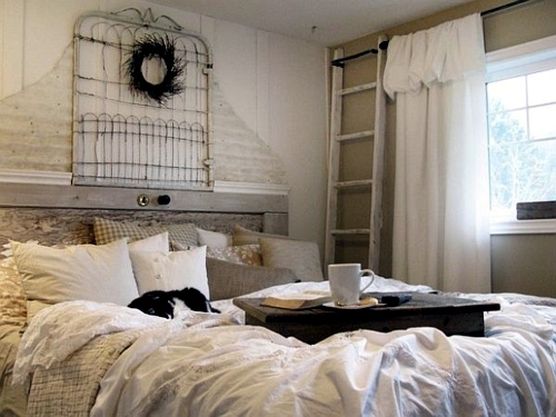 38 creative ideas for DIY vintage headboard for your bed 38 creative ideas for DIY vintage headboard for your bed