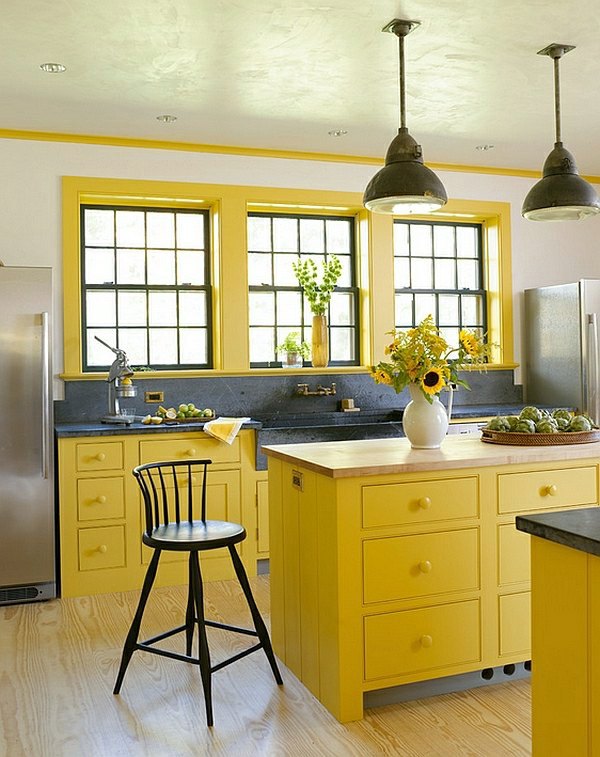 45 Super Popular colors for kitchen cabinets | Interior ...
