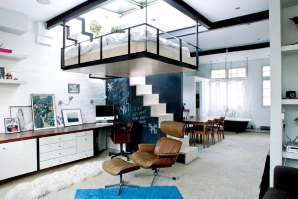 Wohnideen - Stylish London Apartment is space-saving design solutions Wohnideen - Stylish London Apartment is space-saving design solutions