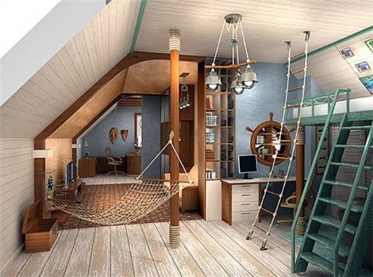 18 great Marine Room interiors for boys - interesting sea style