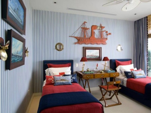 18 great Marine Room interiors for boys - interesting sea style