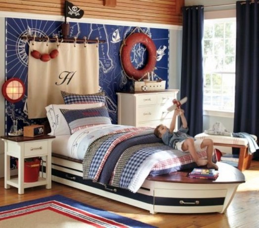 18 great Marine Room interiors for boys - interesting sea style