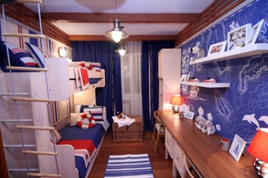 18 great Marine Room interiors for boys - interesting sea style