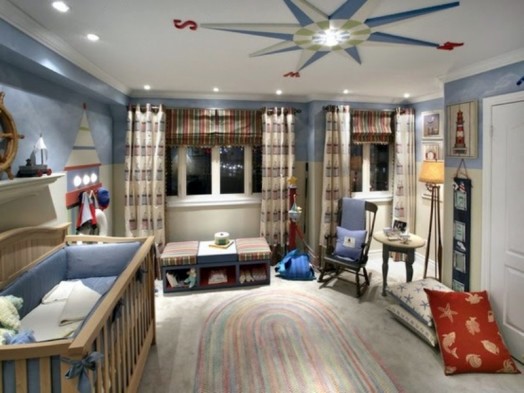 18 great Marine Room interiors for boys - interesting sea style