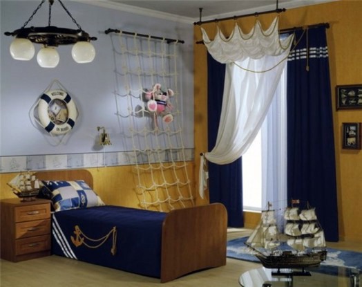 18 great Marine Room interiors for boys - interesting sea style