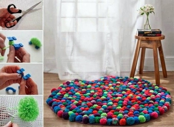 DIY rugs and doormats - colored and colorful live! DIY rugs and doormats - colored and colorful live!
