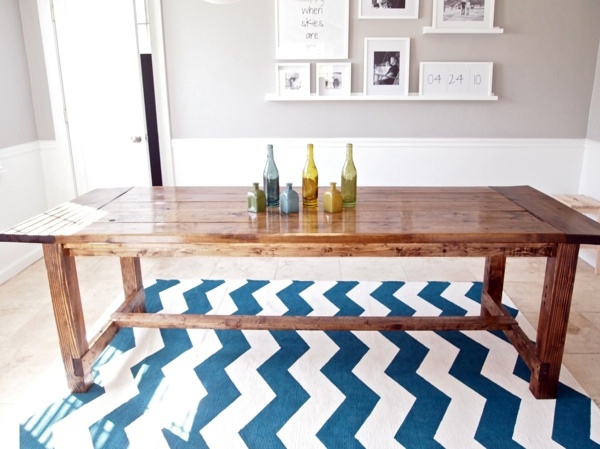 DIY rugs and doormats - colored and colorful live!