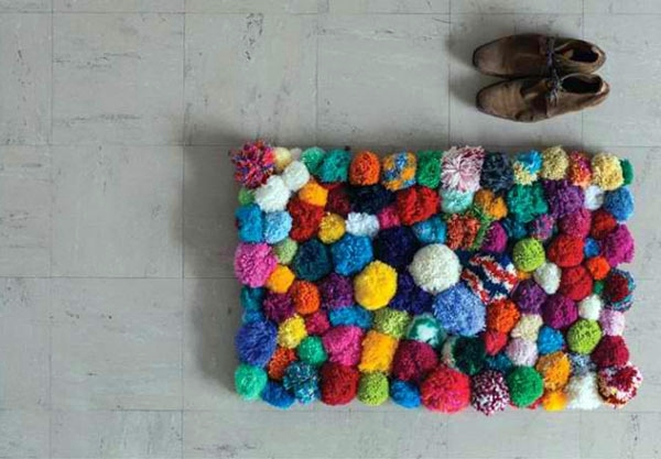 Teppich & Boden - DIY rugs and doormats - colored and colorful live! Teppich & Boden - DIY rugs and doormats - colored and colorful live!