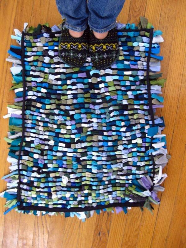 DIY rugs and doormats - colored and colorful live!