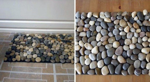 DIY rugs and doormats - colored and colorful live!