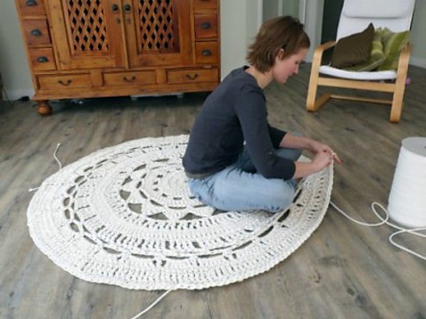 DIY rugs and doormats - colored and colorful live! DIY rugs and doormats - colored and colorful live!