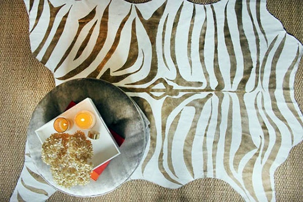 DIY rugs and doormats - colored and colorful live! DIY rugs and doormats - colored and colorful live!