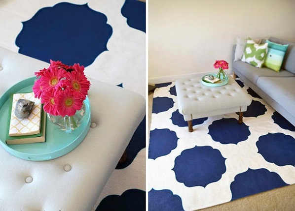 DIY rugs and doormats - colored and colorful live!