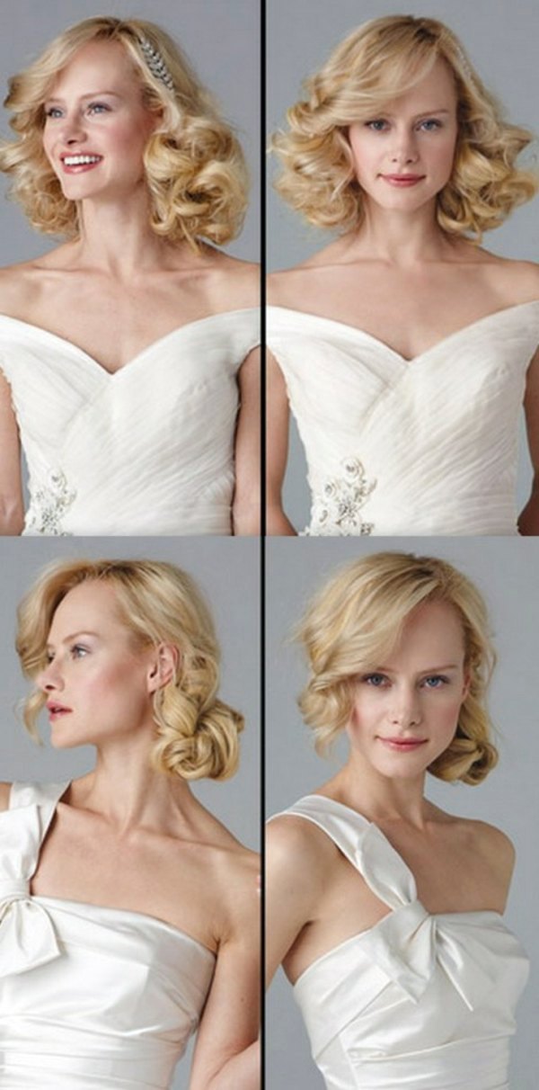 Wedding hairstyles to imitate for the modern bride