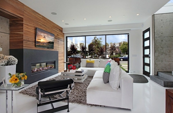 Modern luxury villa with elegant design in California
