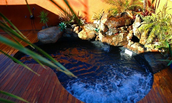 Pool in the garden - 20 kidney-shaped swimming pool Pool in the garden - 20 kidney-shaped swimming pool