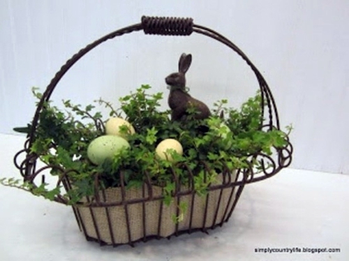 Easter decoration in country style - 16 Inspiring Ideas