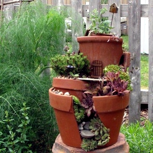 Homemade Garden Decor – 25 garden ideas for more freshness and ...