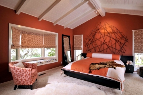 Dreaming in Color: 10 sensational bedroom in Orange