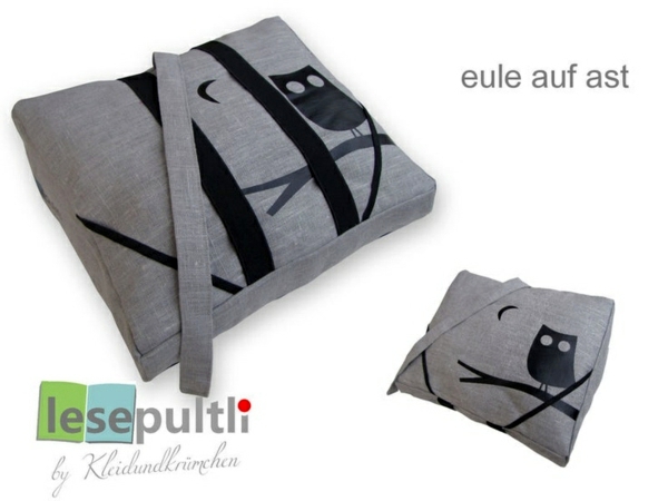 Leselotte Patterns - How to Sew a reading pillow itself Leselotte Patterns - How to Sew a reading pillow itself