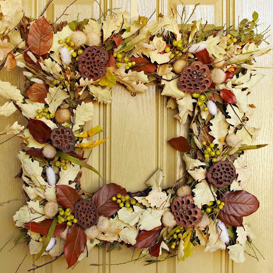 Beautiful fall decoration at the entrance - 35 ideas for a good mood in the cold season Beautiful fall decoration at the entrance - 35 ideas for a good mood in the cold season