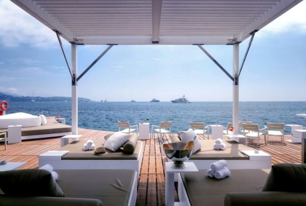 Luxury Beach Bar and Terrace on the Monacco Life Club Luxury Beach Bar and Terrace on the Monacco Life Club