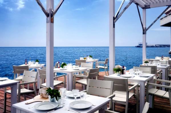 Luxury Beach Bar and Terrace on the Monacco Life Club