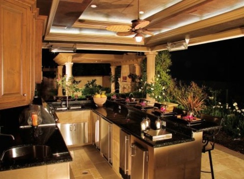 Küchen - Outdoor kitchen with BBQ