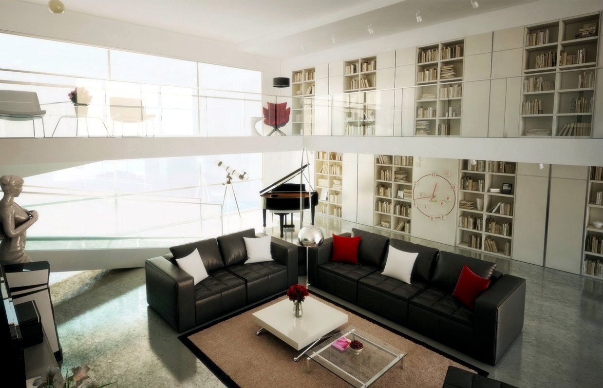 Spacious modern living trends Spacious modern living trends
