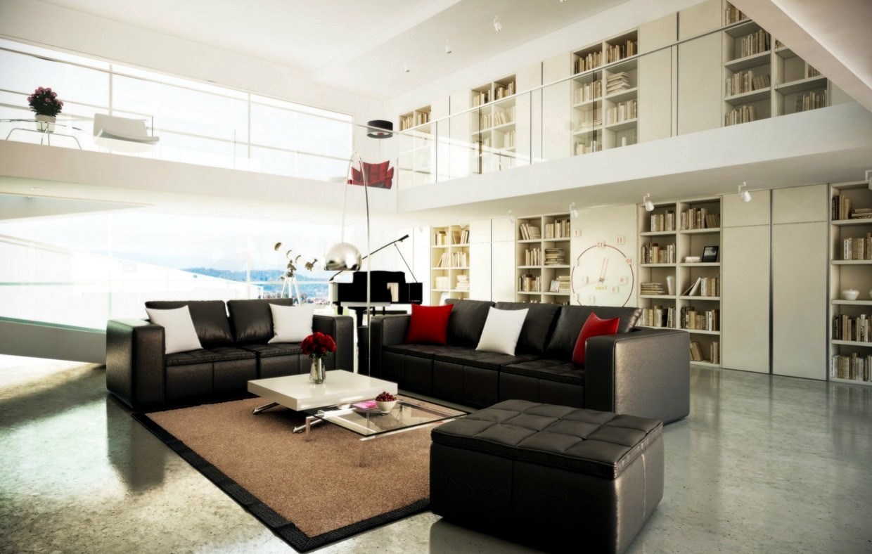 Spacious modern living trends Spacious modern living trends