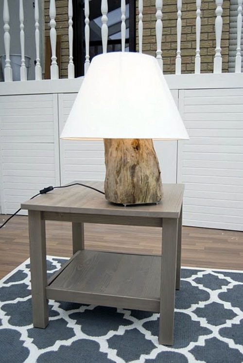 13 original ideas for decoration from tree stump