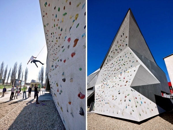 A heat exchanger in Slovakia - a cultural center and sports center also