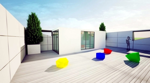 A heat exchanger in Slovakia - a cultural center and sports center also