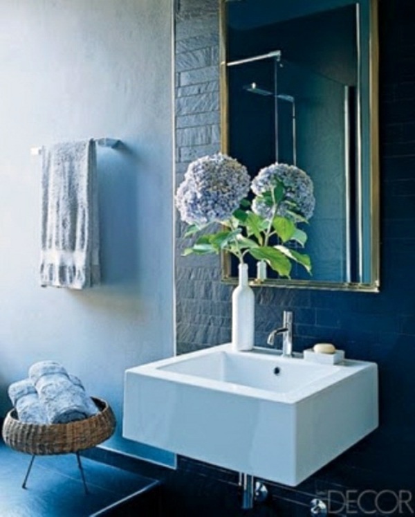 Bathroom design with flowers and plants - original ideas spring Bathroom design with flowers and plants - original ideas spring