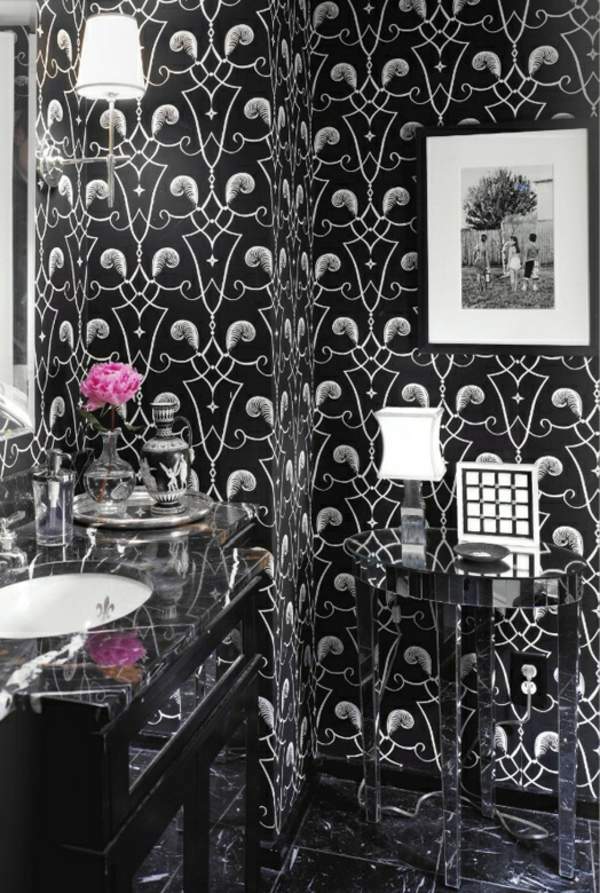 Bathroom design with flowers and plants - original ideas spring Bathroom design with flowers and plants - original ideas spring