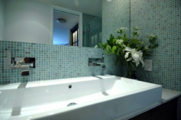 Bathroom design with flowers and plants - original ideas spring Bathroom design with flowers and plants - original ideas spring