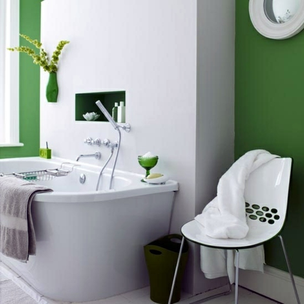 Bathroom design with flowers and plants - original ideas spring Bathroom design with flowers and plants - original ideas spring