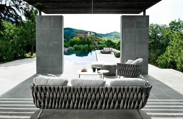 Lounge Outdoor Furniture - Tuscany decoration for outdoor use