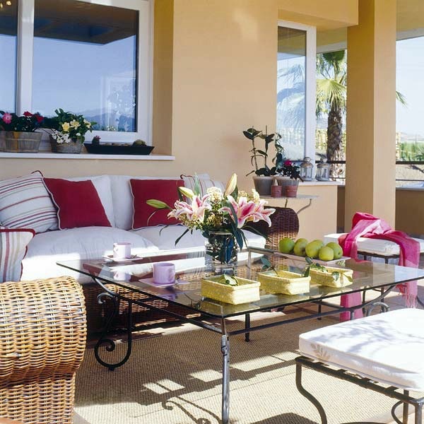 Set up the balcony - 25 Inspirational Pictures for you!