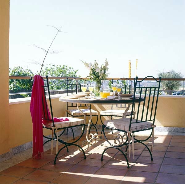 Set up the balcony - 25 Inspirational Pictures for you!