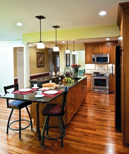 Practical interior design ideas for kitchens - Transitional style home