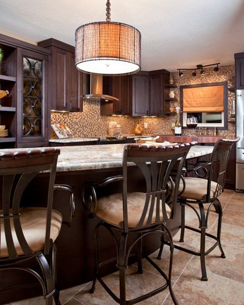 Practical interior design ideas for kitchens - Transitional style home