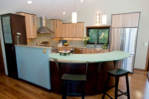 Practical interior design ideas for kitchens - Transitional style home