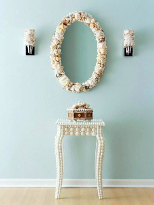 Beautify your home - seashells decoration
