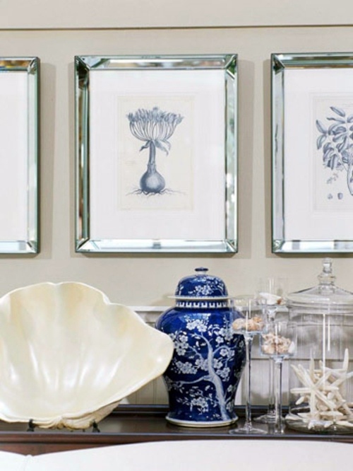 Beautify your home - seashells decoration