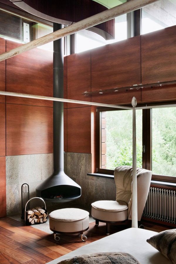 Modern house design and lots of personality around Moscow