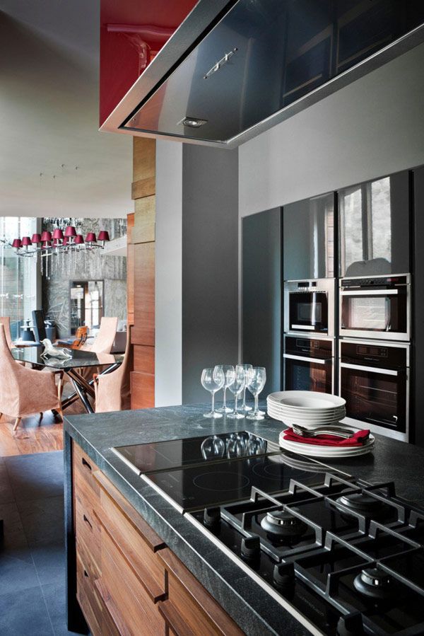Modern house design and lots of personality around Moscow