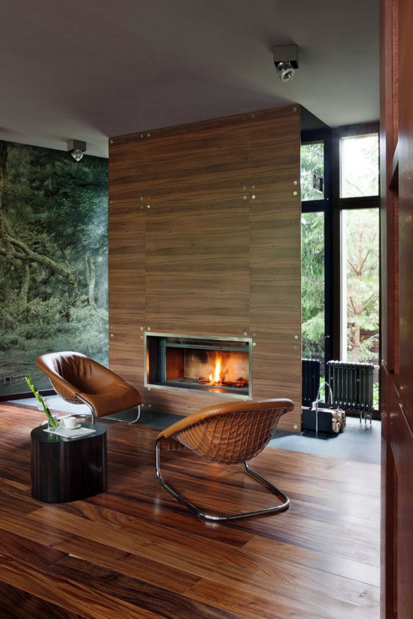 Modern house design and lots of personality around Moscow