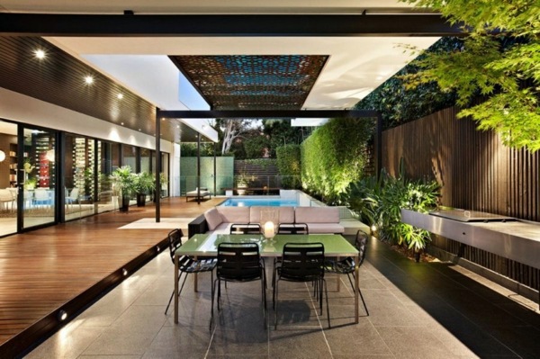 Modern house situated in the heart of Melbourne, Australia