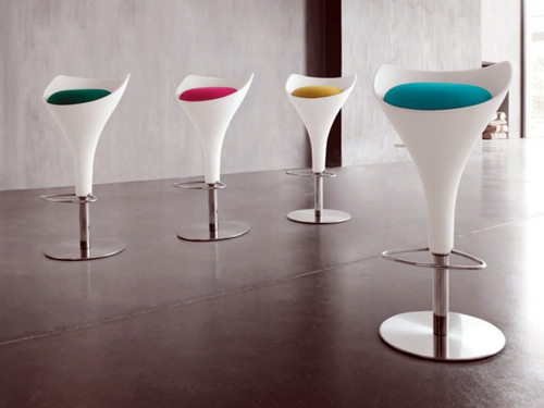 48 modern bar stool with backrest styles - chic, attractive ideas